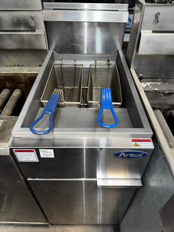 Second Hand Atosa Fryer 50lb Nat Gas